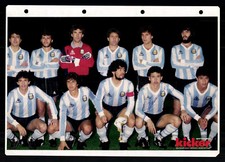 Argentienien Nationalmannschaft 80er Jahre Mannschaftsbild Valdano # G 41504