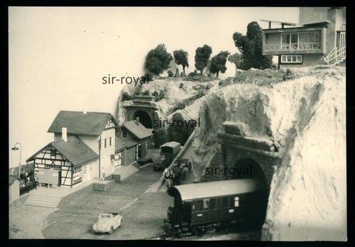 Modell eisenbahn anlage 1964 - anlage,