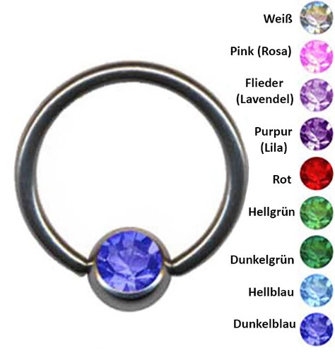 Piercingo 7er set - piercingo®,