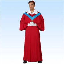 Kardinalskostüm Gr. M/L + Handschuhe Kostüm Kardinal Kirche Papst Priester