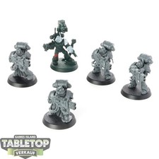 Space Marines - 5 x Devastator Squad - teilweise bemalt