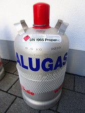 Alu Gasflasche 11 kg gefüllt
