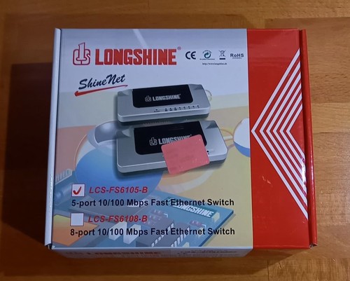 Longshine port 100mbps - longshine, 5-port