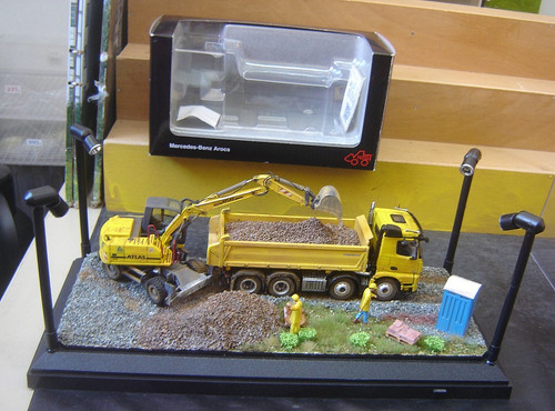 Nzg diorama bagger - diorama,