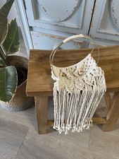 ringkissen hochzeit Ringkörbchen Makramee Rosenquarz