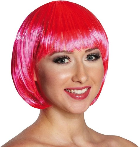 Pinke damen bob - pinke, perÜcke