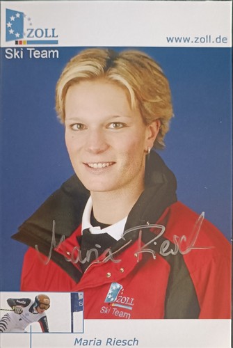 Original autogramm ski alpin - original,
