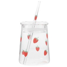  Erdbeer Geschirr Glasbecher