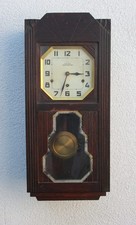 Wanduhr Regulator mit Westminster Schlag  Art Deco