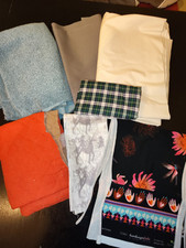 Paket Reststücke Stoff - Steppstoff Sweat Softshell Baumwolle 