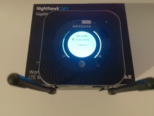 Netgear Nighthawk M1 MR1100 mobiler Hotspot Router mit Antennen wie #Neu