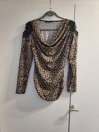 Damen oberteil leo mit - damen,