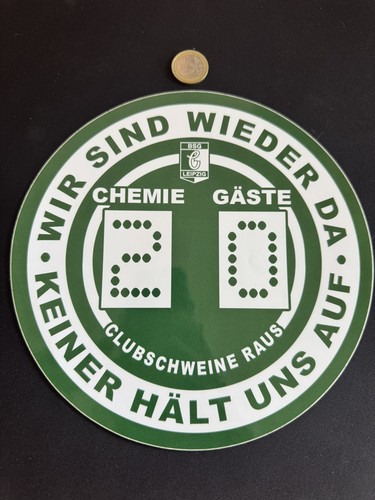 Bsg chemie leipzig aufkleber - bsg,