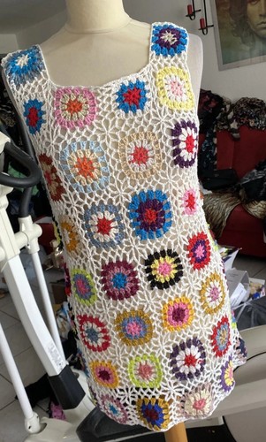 Handmade häkelkleid häkel - häkelkleid,