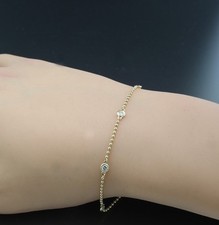 Brillant-Armband 5 Diamanten