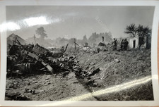 Foto  Polen Feldzug Trümmer