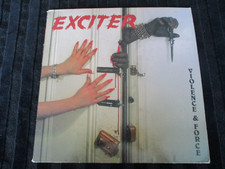 Vinyl LP  von der Kanadischen Speed Metal Band  Exciter, Violence + Force, 1984