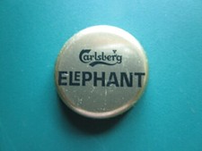 KK Kronkorken Carlsberg ELEPHANT Bier? Chapa Bottle Cap Tappi ohne Knick Dänema