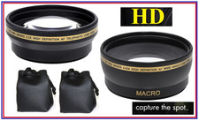 2 Lens Kit Hi Def Wide Angle &