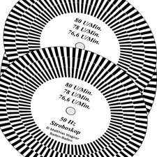 Stroboskop-Scheibe für