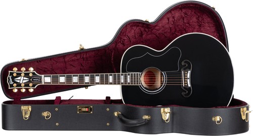 Gibson 200 custom ebony - sj-200,