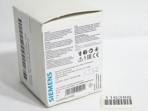 Siemens hauptschalter not aus - siemens, not-aus