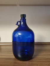 5 Liter Violettglas Wasserflasche Gallone mit Deckel
