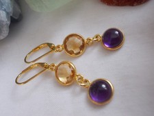 Amethyst citrin topas - amethyst,, citrin-topas