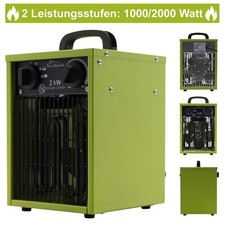 Industrie Heizlüfter Elektroheizer Heizer Heizgerät Bauheizer 2000 Watt RETOURE