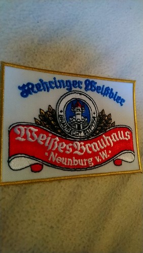 Aufnäher weißes brauhaus - weißes,
