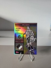 ⚽️ Topps Juventus Set / Thiery Henry / Juventus / Patch / 99