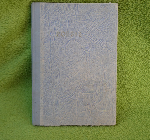 Altes poesiealbum mit oblaten - altes,