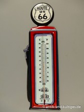 Blechschild thermometer route - blechschild,