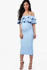 Boohoo Damen Maternity Kleid