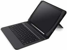 Belkin Slim Style Bluetooth Tastatur + Hülle iPad Air Schutz Cover Keyboard 064