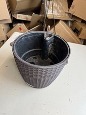 LECHUZA® Blumenampeln NIDO Cottage 28 Mokka All-in-One