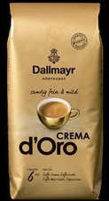 Dallmayr Crema d Oro Crema ganze Bohnen 8x 1000g  MHD abgelaufen 