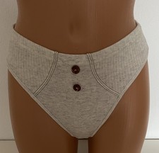 6  Damen-Slip 100% Baumwolle