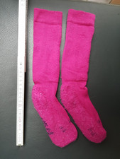 Skisocken pink - Gr. 112 bzw. 34-36