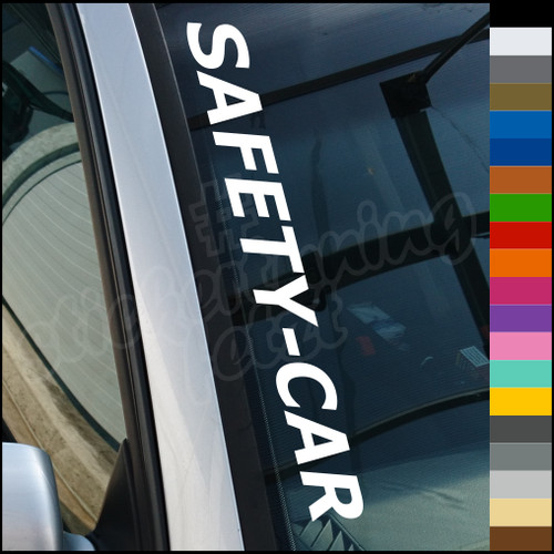 Autoaufkleber safety car - autoaufkleber, safety-car