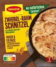 Maggi Zwiebel Rahm Schnitzel