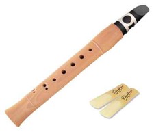 Taschen Saxophon Sax Chalumeau Klarinette Flöte Ahorn Tasche Set Inkl 2x Blätter