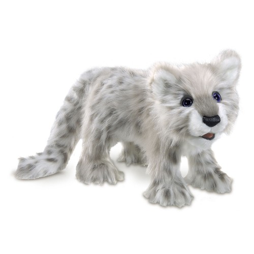 Baby schneeleopard snow - /,
