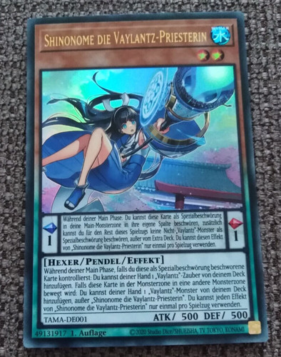 Karte shinomone - yo-gi-oh,