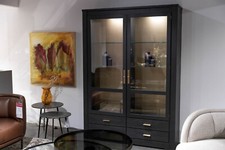 Form Exclusiv Vitrinenschrank Bordeaux Ausstellungsstück - LP 8.058,-EUR