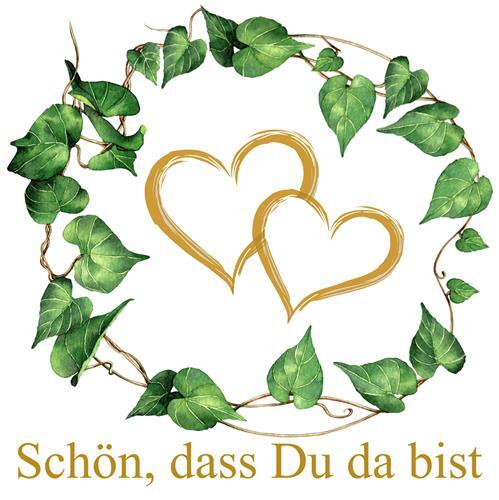 Servietten hochzeit herzen - servietten,