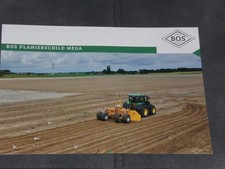 BOS dozer blade Mega brochure