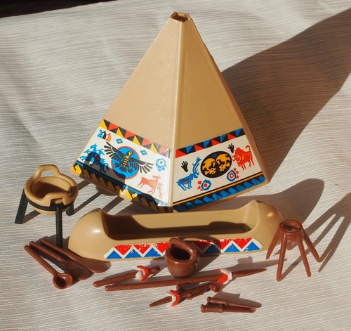 Playmobil-Indianer-Konvolut