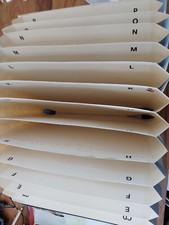 Vorordner Ziehharmonika A-Z, für Ablage bis A4+