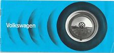 1960 Volkswagen VW Programm Prospekt Käfer Bus T1 Samba Karmann Wohnmobil ....